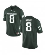 Men's Michigan State Spartans NCAA #9 Jalen Nailor Green Authentic Nike Stitched College Football Jersey XQ32F81FM